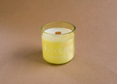 Oliveoil Candles, Lemongrass and Ginger , 200g