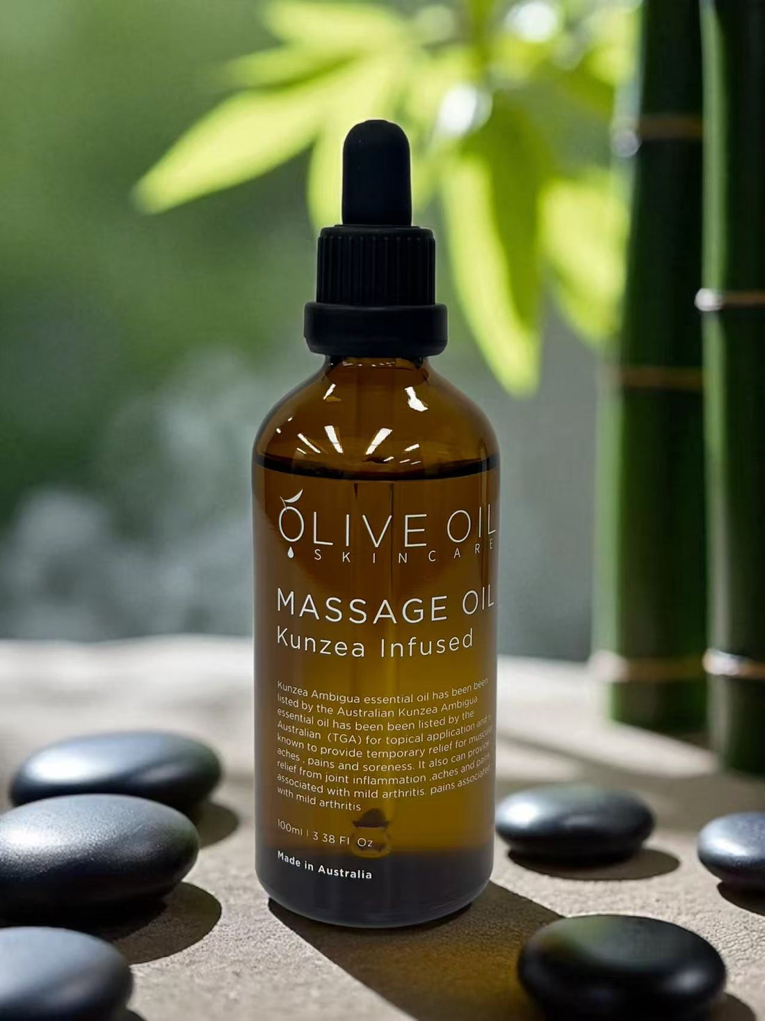 Massage Oil, 100ml- Kunzea Ambigua Infused.