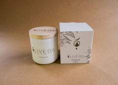 Oliveoil Candle , Citrus Bloom, 200g