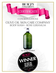 Body Wash, Castile style , Rose Geranium 500ml