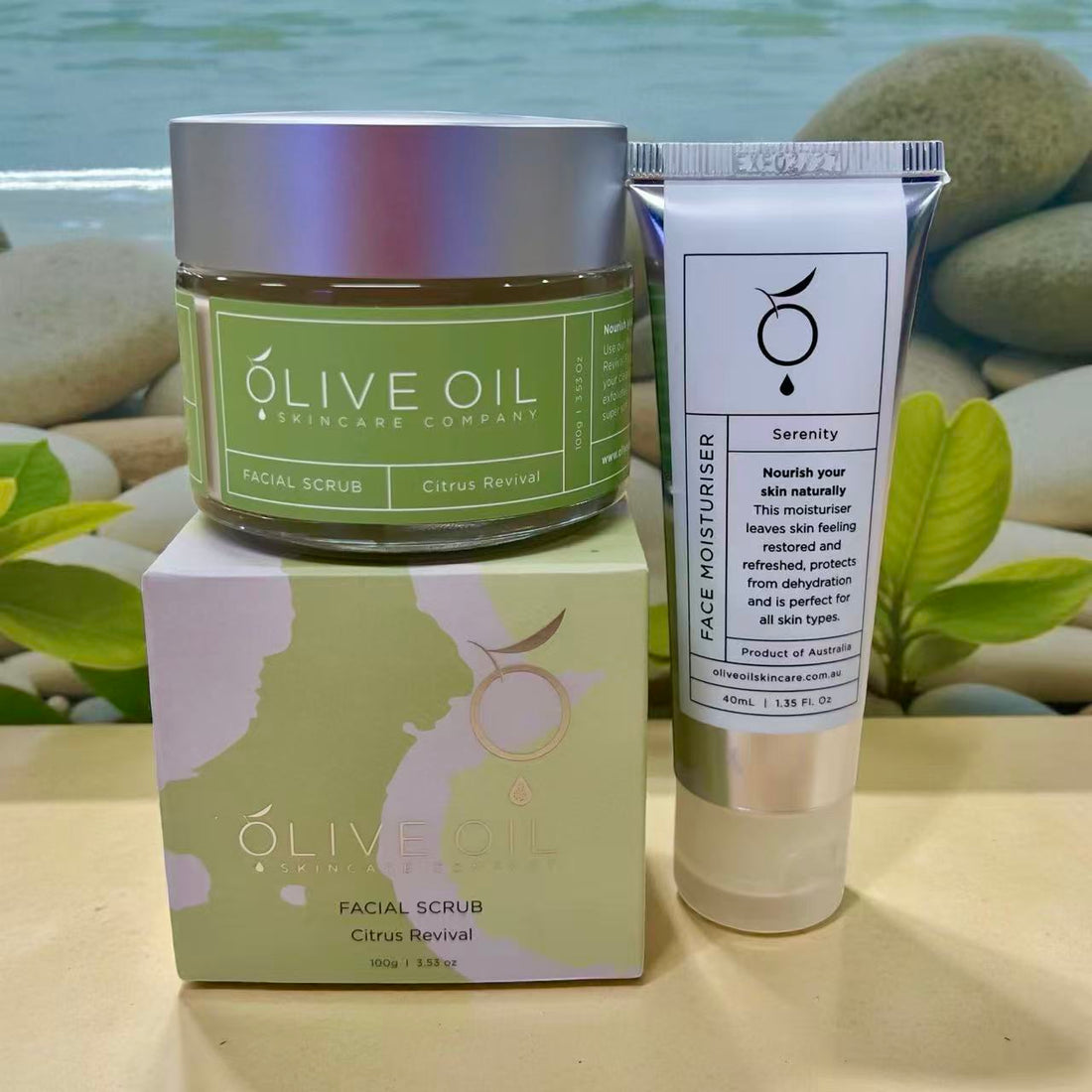 Face Care Bundle - Facial Scrub and Face Moisturiser 40ml