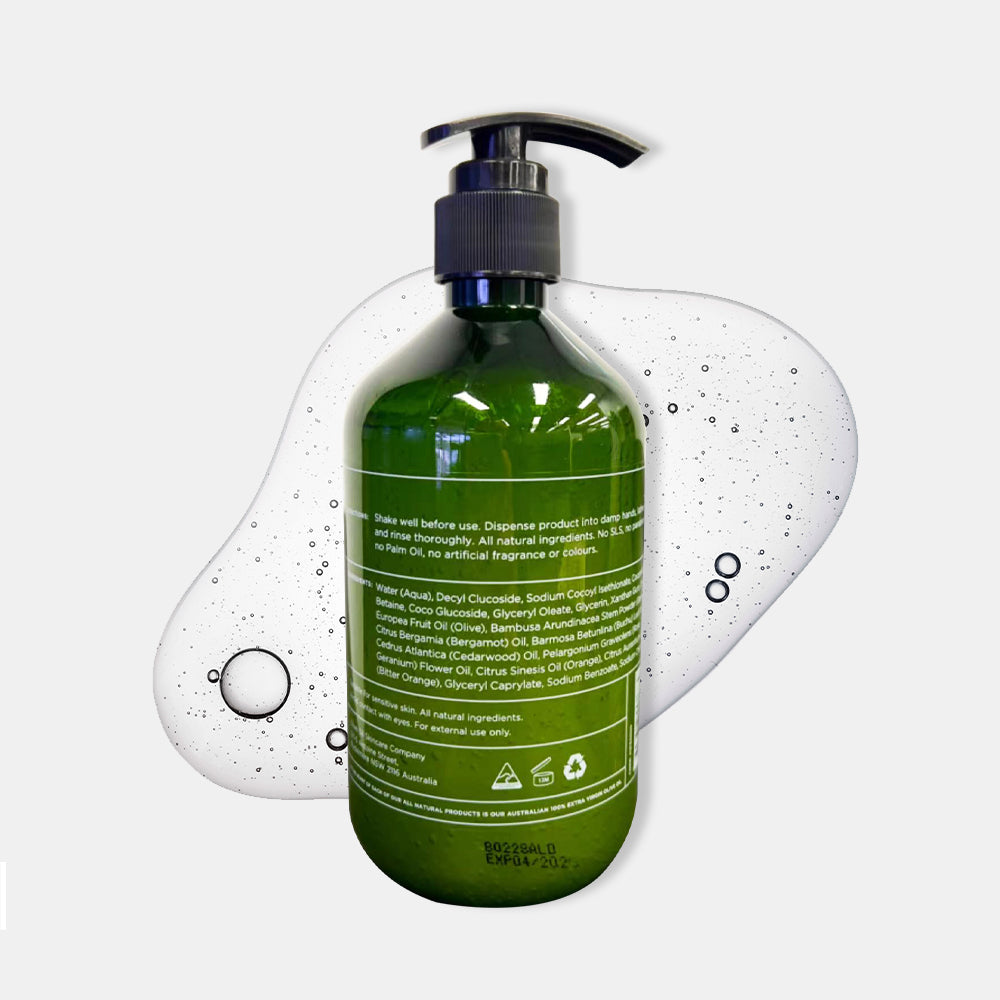 Hand and Body Wash, Castile Style, Naturally Nourished 500ml