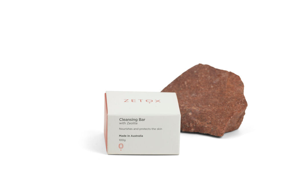 Zetox Olive Oil Soap, All-Natural, Cleansing Bar, 100g