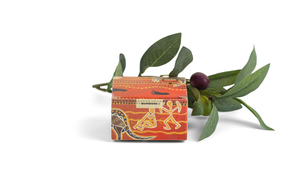 Olive Oil Soap ,Indigenous Series, Quandong Soap 100g