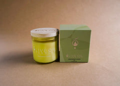 Oliveoil Candles, Lemongrass and Ginger , 200g