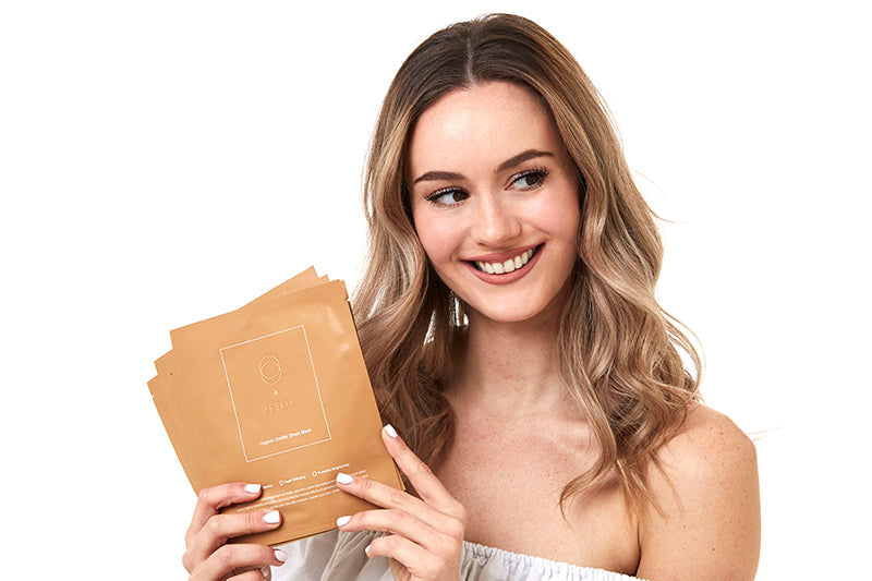 Zetox Luminous Sheet Mask 4 piece box set Special at $19.99(Was $39.99) while stock last